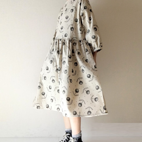 CABBAGES&ROSES コットンリネン花柄ワンピース(リボン付き) 楽天市場】【YUWA綿麻ワンピース】当店オリジナル創作服リネン