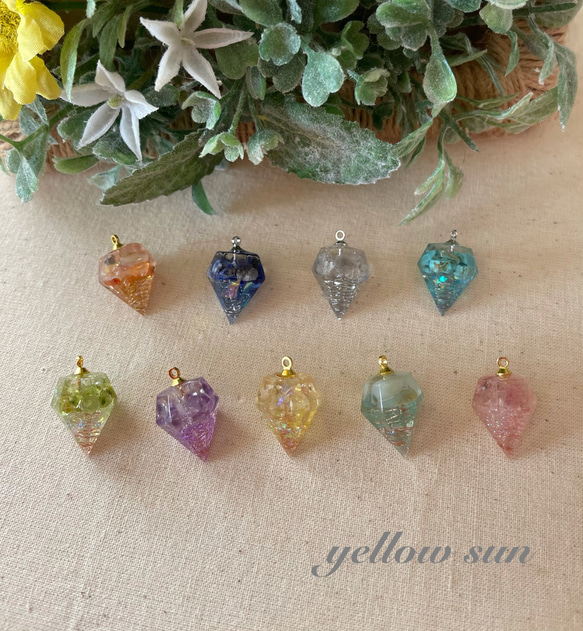 持ち歩けるパワースポット】携帯オルゴナイト/お守りアクセサリー 