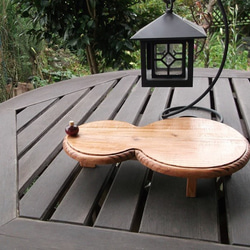 ひょうたん型ミニテーブル 2枚目の画像