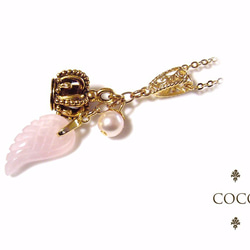 高貴なパープル＊ティファニーストーンとアメジストの14kgfワイヤー