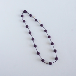 Itonomi項鍊（紫色） 第2張的照片
