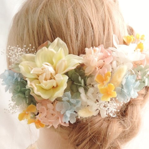 ヘッドドレス♡オーダーページプリザーブドフラワー/ドライ