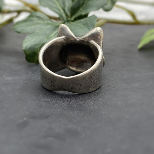 Amazon | [Luganud] かわいい猫リング,ブルーアイズキャット