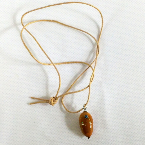 【新品】ハンドメイド　どんぐり　ネックレス　ピンク imgrc0163302547.jpg