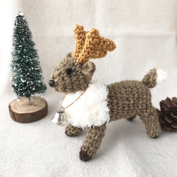 あみぐるみトナカイ 1枚目の画像