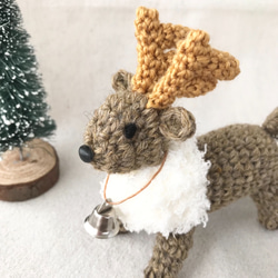 あみぐるみトナカイ 2枚目の画像