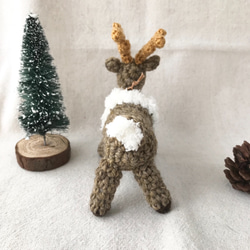 あみぐるみトナカイ 4枚目の画像