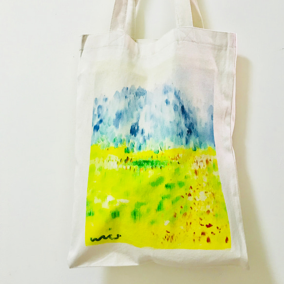 [花蓮]台湾油絵転送緑の袋 3枚目の画像