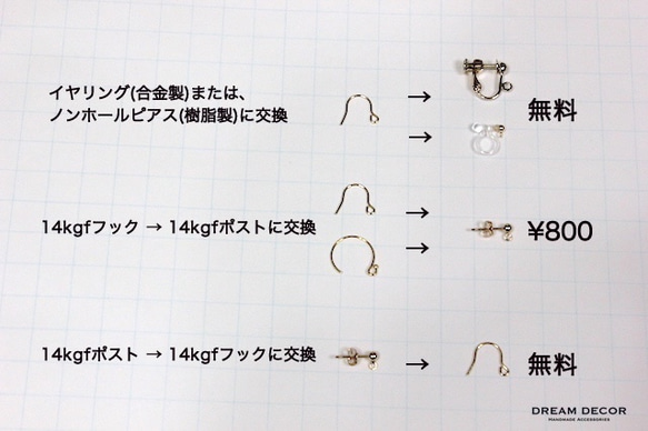 14kgf Muguet粉紅黃玉〜Suzuran和Akoya珍珠及彩色石圈形耳環 第9張的照片