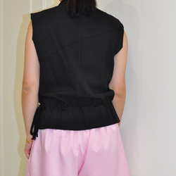フラット135 Xシリーズ台湾のデザイナーは夏の服は、第5版を修正ショーツカジュアルパンツは幅ワイドパンツの内側に薄いピンクのリ 7枚目の画像