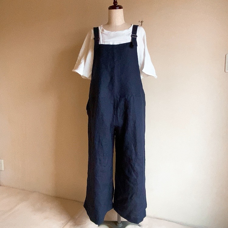 FRAMeWORK LINEN-TERRYサロペット　新品 メール便無料】 LINEN-TERRYサロペット（サロペット
