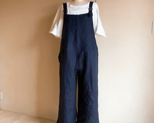 FRAMeWORK LINEN-TERRYサロペット　新品 LINEN－TERRYサロペット（FRAMeWORK（フレームワーク）の「LINEN