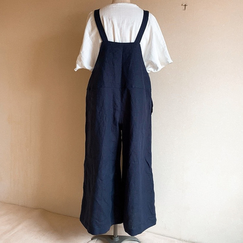 TUTIE.｜tomomiさんコラボ リネンデニムサロペット 新品 TUTIE tomomiさんコラボ リネンデニムサロペット
