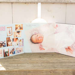 【期間限定】赤ちゃんのファーストアルバム２冊セット 2枚目の画像