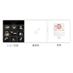 【期間限定】赤ちゃんのファーストアルバム２冊セット 7枚目の画像