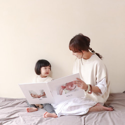 赤ちゃんのファーストアルバム　【 オーダーメイド エコー写真 】 2枚目の画像
