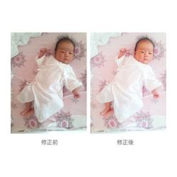 【スマホで撮った写真で作れる】赤ちゃんの等身大ポスター　A２ 4枚目の画像
