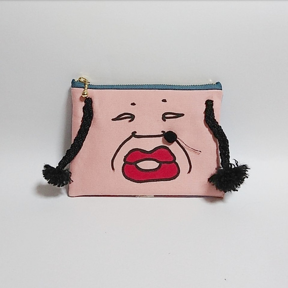 新品 プロ ハンドメイド mon✱queque(モンクク) ワンコケース ポーチ 新品 プロ ハンドメイド mon✱queque(モンクク) ワンコケース ポーチ