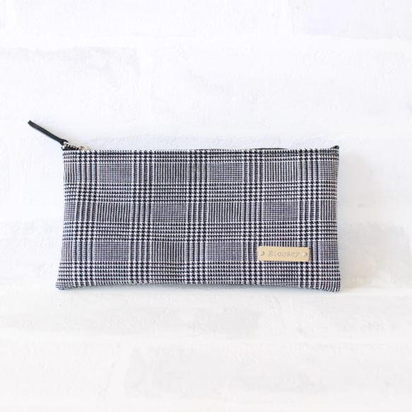 Laminate Travel Wallet / Glenn Check 第1張的照片