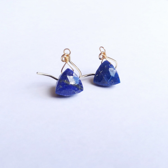 lapis lazuli × tetra : ピアス 2枚目の画像