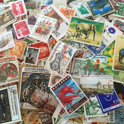 オリンピック記念あり♩世界の使用済切手 超お得な500枚セット！　デコパージュ・コラージュ・レジン 2枚目の画像
