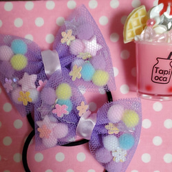 紫（パープル） ヘアゴム の人気通販｜Creema(クリーマ) 国内最大の