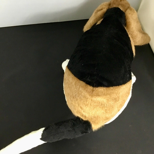 クタクタなビーグル犬の伏せポーズ ぬいぐるみ ゴリ 通販