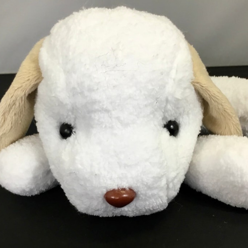 白いクタクタな小さな犬 ぬいぐるみ ゴリ 通販 11059185｜Creema(クリーマ)