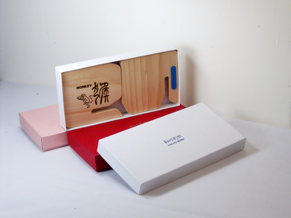生肖 鷄 鼠 牛 虎 兔 猴 木製 手機座 生日禮物 接受個性化 文字 圖案 客製 第6張的照片