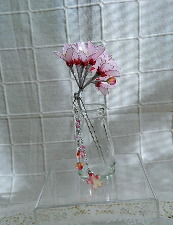桜の簪　～桜色～　 2枚目の画像