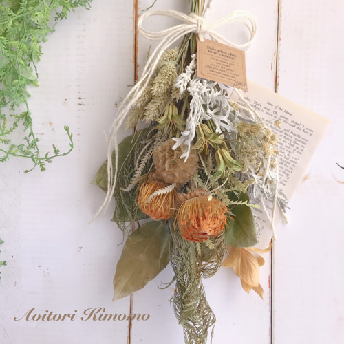 フォルモーサのアナベルのお正月のスワッグしめ縄 フォルモーサのアナベルのお正月のスワッグしめ縄