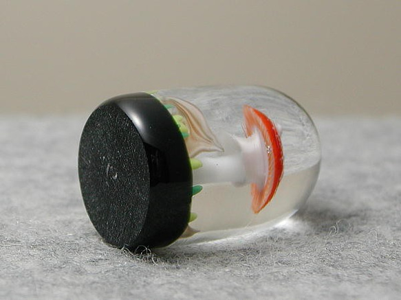 ベニテングタケのミニ置物 ガラス No1835 5枚目の画像