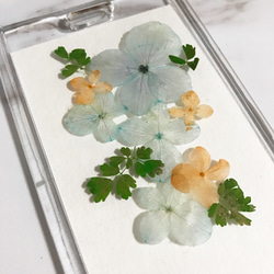 押花卡套/證件套  附送匙扣皮手帶（可放悠遊卡/一卡通/八達通）Pressed flower card holder 第1張的照片