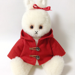 可愛い白猫ちゃん 小さい仔 ハンドメイドぬいぐるみ ぬいぐるみ soft