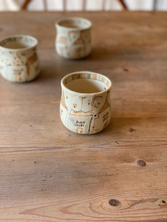 新価格　超レア　新品　Special Hand Made チャイカップ 白の家のチャイカップ モロッコ マグカップ naho 通販 11686582