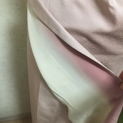 送料無料、世界に一つだけの絹のスカート 2枚目の画像