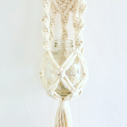 macramé  pocket  hanging  Ⅱ 4枚目の画像