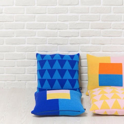 Studio Chiia design 針織幾何抱枕套 窗景系列-黃昏 第4張的照片