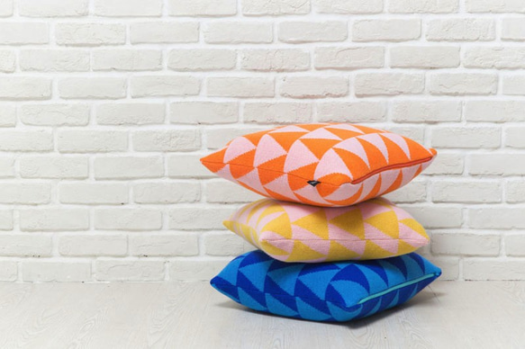 Studio Chiia design 針織幾何抱枕套 幾何系列 第4張的照片