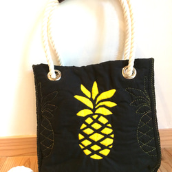 NO.201 ハワイアンキルトトートバッグ ハンドメイド ホヌ♡海♡ NO.201 ハワイアンキルトトートバッグ ハンドメイド ホヌ♡海♡