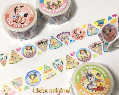 Liebe マスキングテープ　6点 Liebe マスキングテープ6点