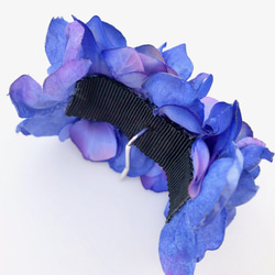 紫陽花のポニーフック　ブルー 6枚目の画像