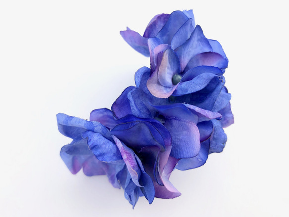 紫陽花のポニーフック　ブルー 7枚目の画像