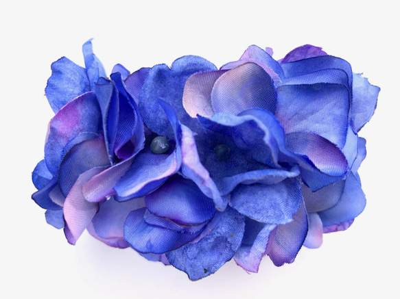 紫陽花のポニーフック　ブルー 8枚目の画像