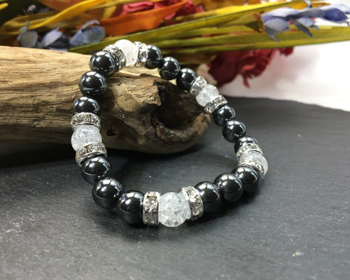 天然石　ハンドメイド　ブレスレット 天然石ブレスレット | 手作りキット - ハンドメイド・刻印入り