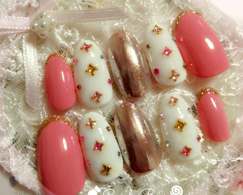 ネイルチップオーダー フットネイルチップ クロム ミラーネイル クロムパーツ ネイルチップオーダー フットネイルチップ クロム ミラーネイル クロム