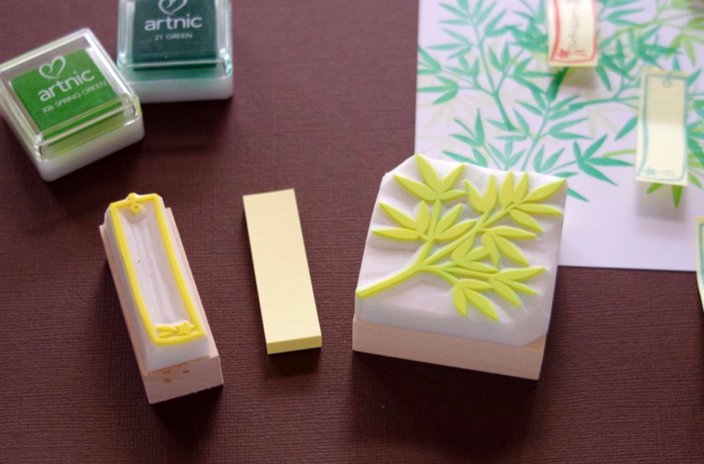 消しゴムはんこNo.106  ちびうさといちご 消しゴムはんこNo.106 ちびうさといちご