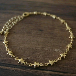 【made in france】 star chain bracelet 1枚目の画像