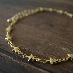 【made in france】 star chain bracelet 2枚目の画像