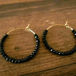 glassbeads hoop pierces 1枚目の画像